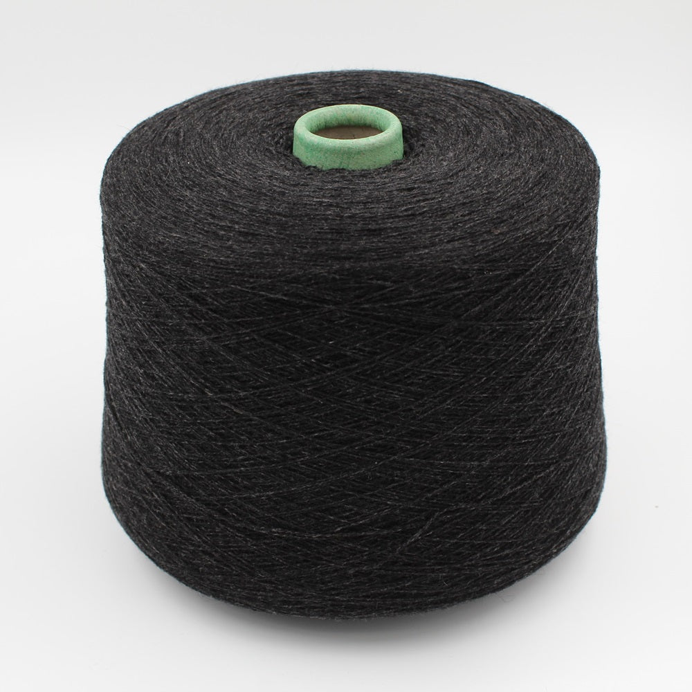 Filato Cashmere 100% 2/28 colore antracite rocche 740 gr