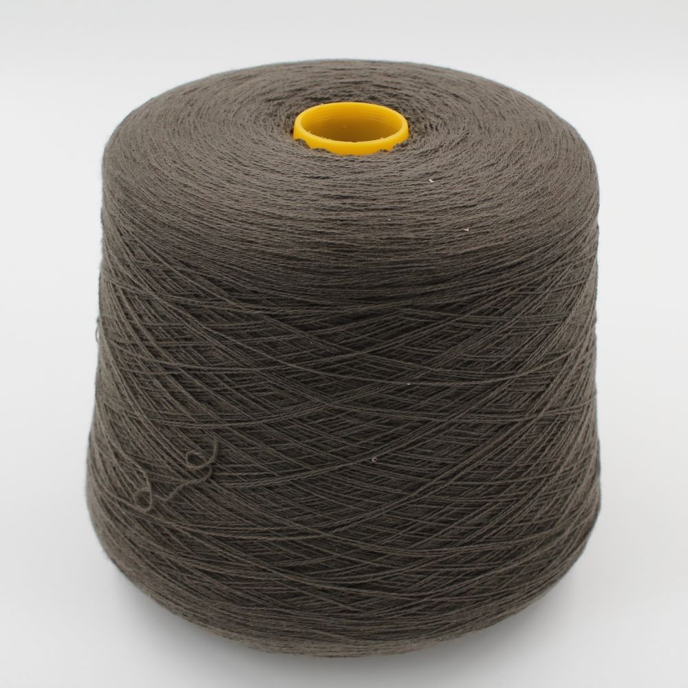2/28 100% Cashmere yarn for 12 gauge machine bronze color 460 gr cones