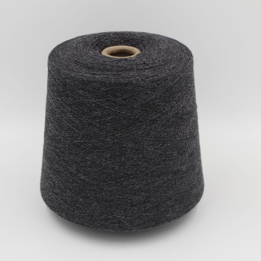 Filato 2/27 100% Cashmere colore antracite rocche 500 gr