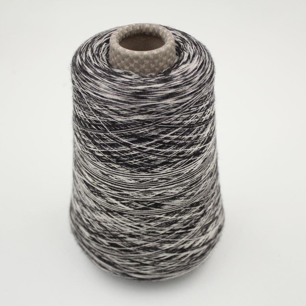 CLUB Extrafine Merino Yarn 100% nm 2/60 black printed cones 500gr