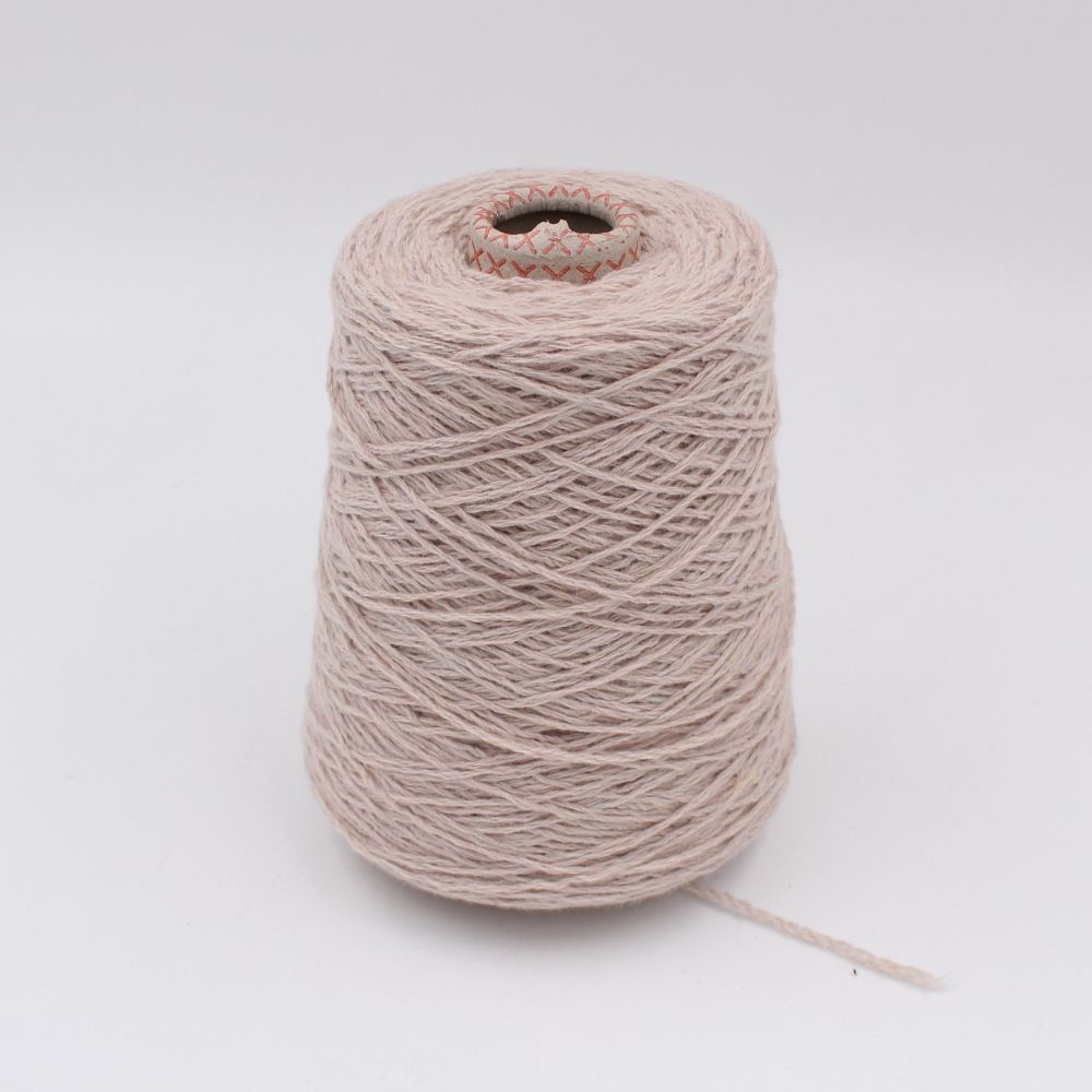 Filato cashmere nm 2500 FOLLATO colore beige rocche 500 gr