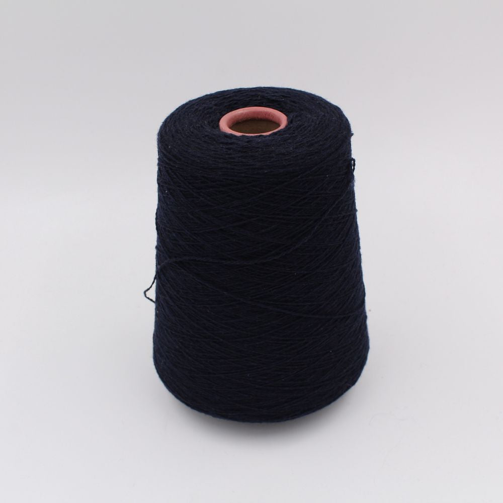 Cashmere 100% nm 2/14 colore blu rocche 420 gr