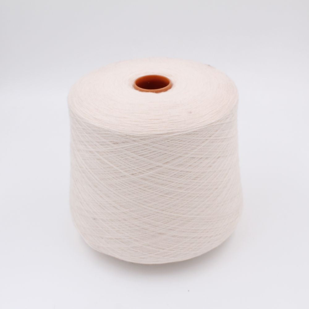 Filato merino extrafine 100% 2/30 colore bianco rocche 500 gr