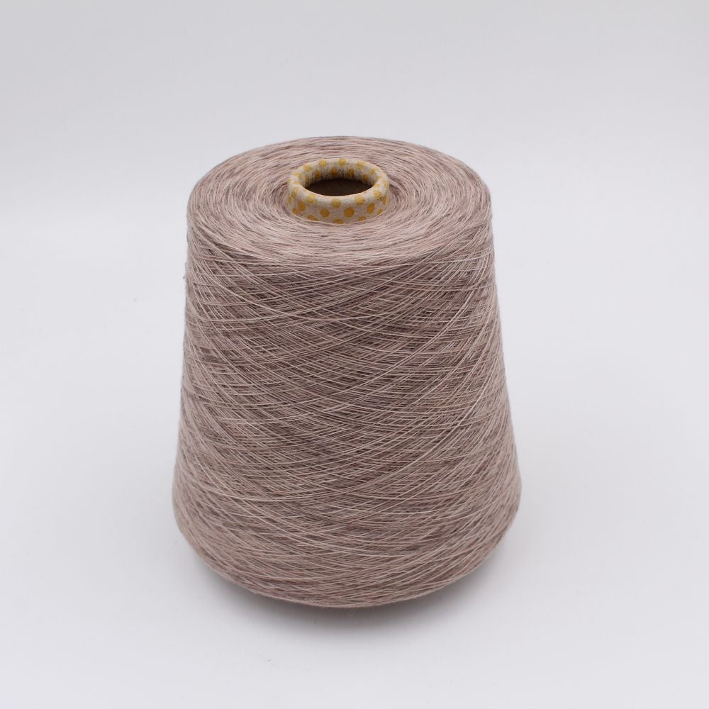 Filato 2/28 100% Cashmere colore beige stampato rocche 530gr