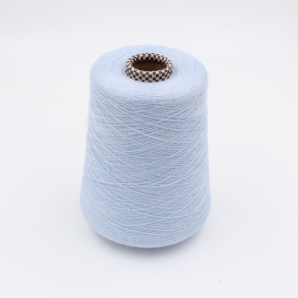 JAIPUR Filato cashmere 70% seta 30% nm 2/56 pettinato colore celeste rocche 490gr