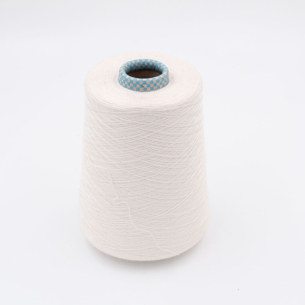 JAIPUR Yarn cashmere 70% silk 30% nm 2/56 combed color white cones 430 gr