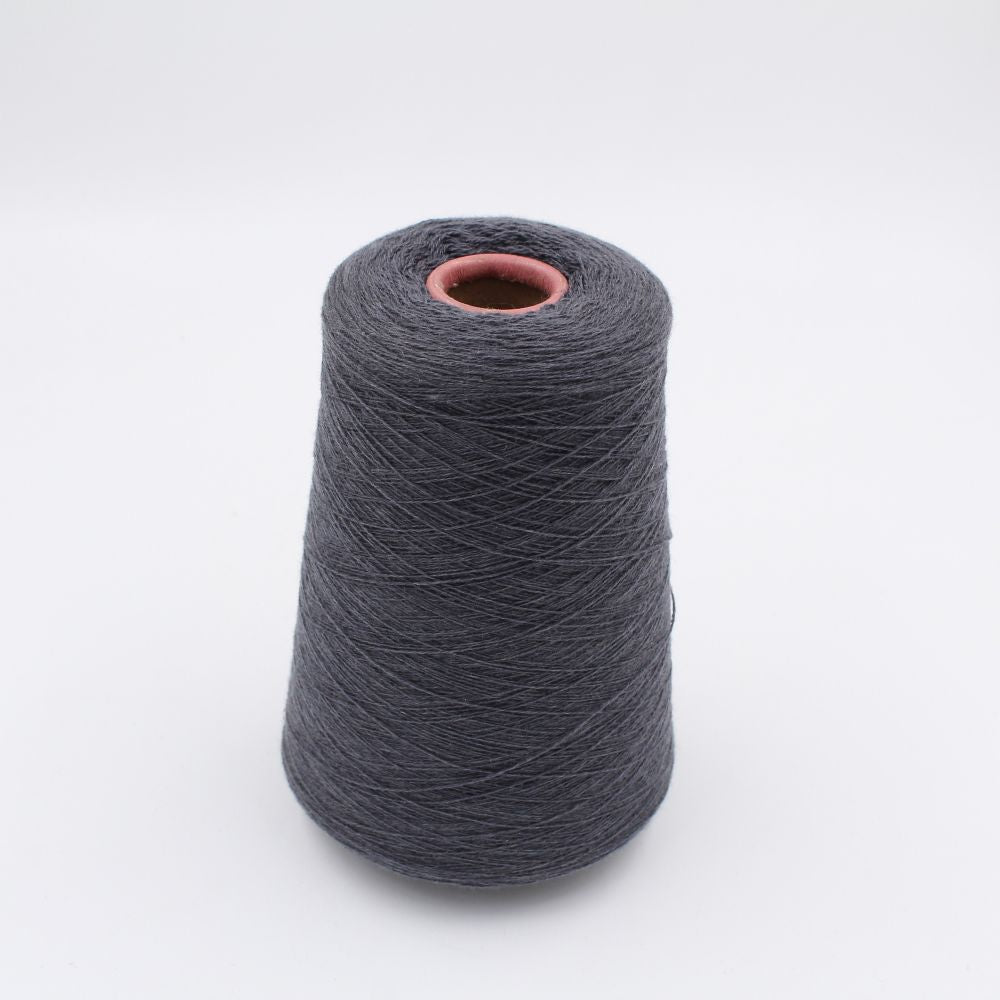 Yarn 2/28 100% Cashmere color medium grey cones 670gr