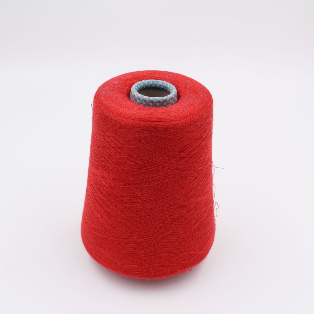 JAIPUR Filato cashmere 70% seta 30% nm 2/120 pettinato colore arancione rocche 450 gr