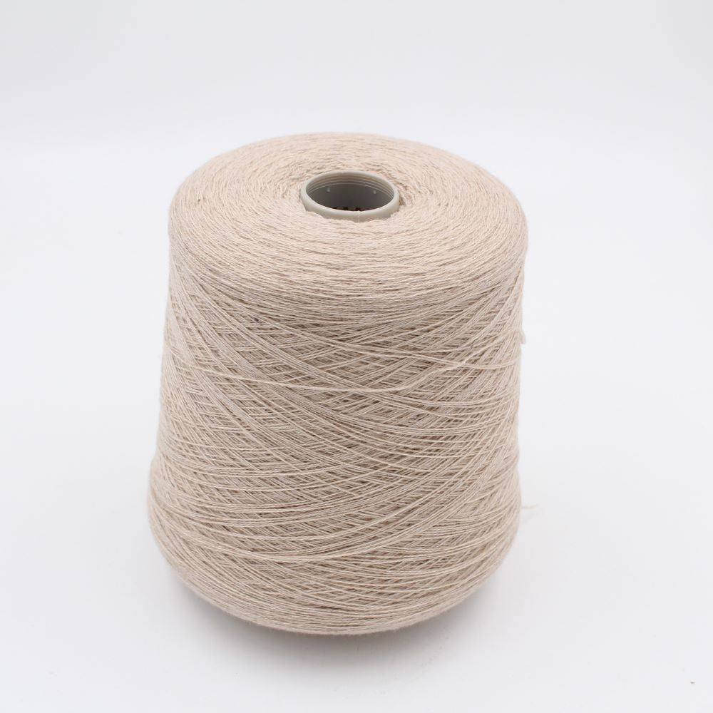 Yarn 2/28 100% Cashmere color beige cones 630gr
