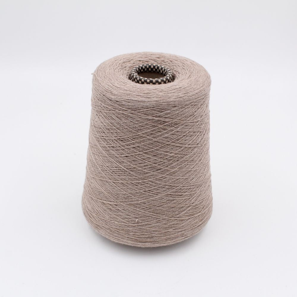 Filato 2/28 100% Cashmere colore beige rocche 450gr