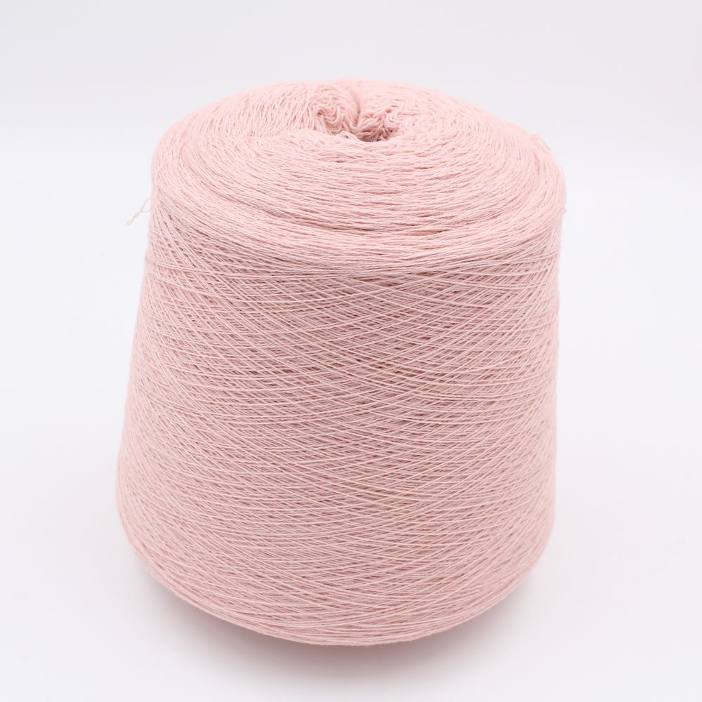 Yarn 2/27 100% Cashmere color pink cones 450gr