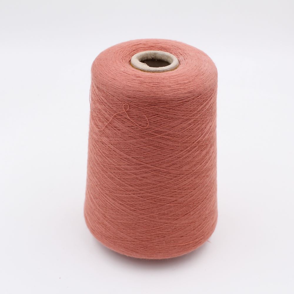 Yarn 3/80 100% cashmere superior salmon cones 540 gr