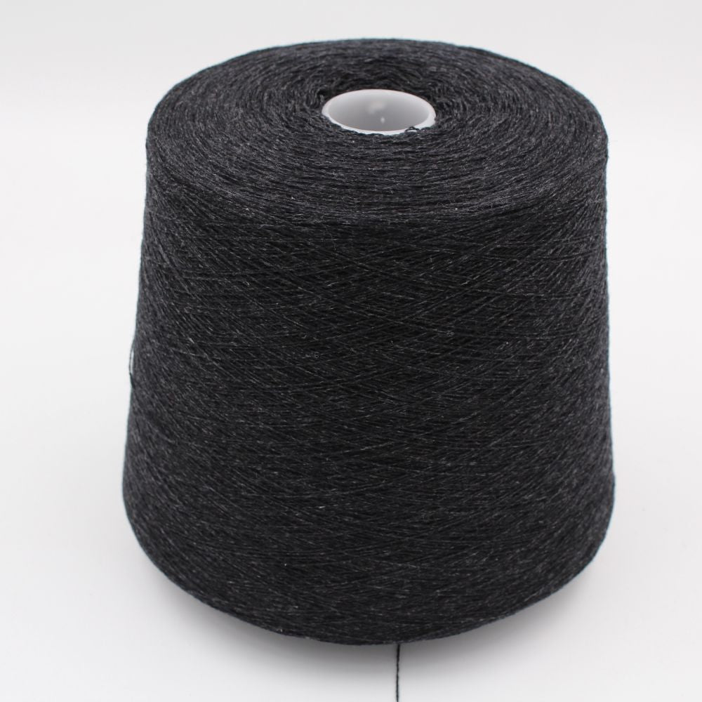 Yarn 2/28 100% Cashmere color anthracite cones 500gr