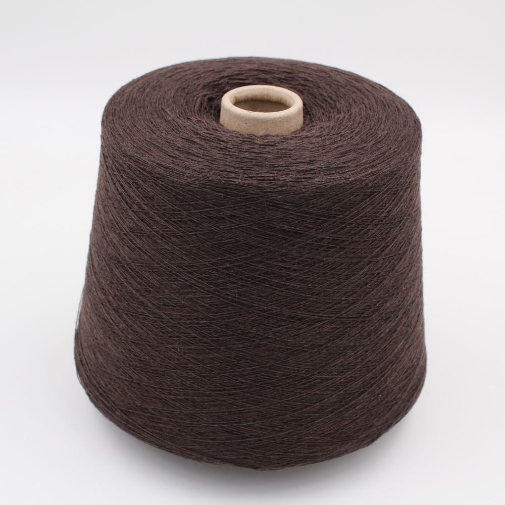 2/28 70% extrafine merino 30% cashmere color brown cones 520 gr
