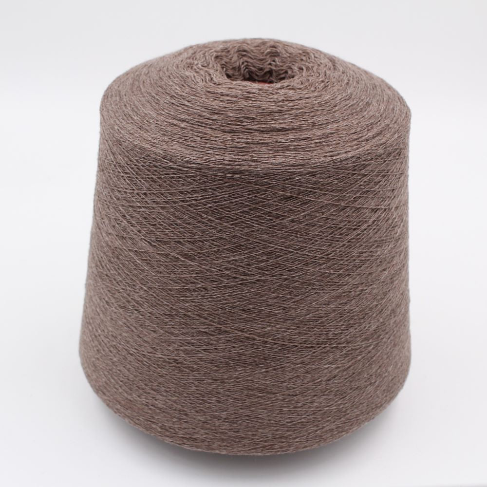 2/28 70% extrafine merino 30% cashmere color dark brown cones 520 gr