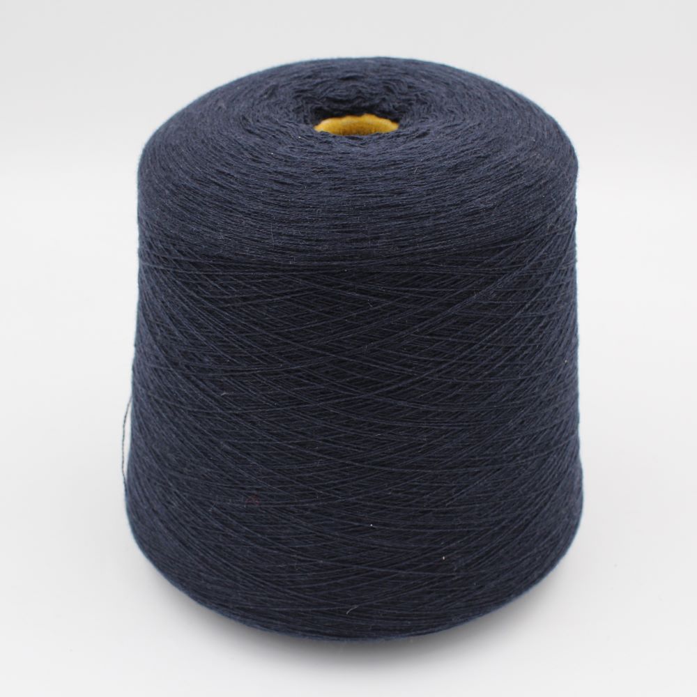 Filato 2/28 100% Cashmere colore blu rocche 480gr