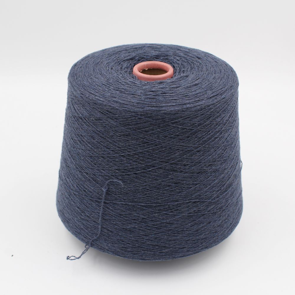 2/28 70% extrafine merino 30% cashmere color blue cones 510 gr