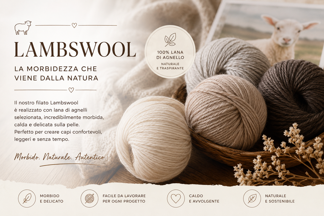 Lambswool: cos’è, da dove viene e perché è così apprezzata
