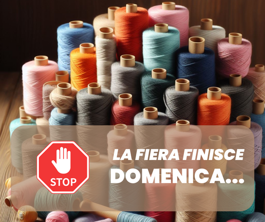 La Fiera del Filato sta finendo
