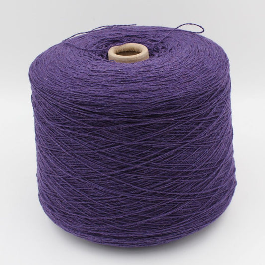2/13 100% Recycled Cashmere purple color cones 500 gr
