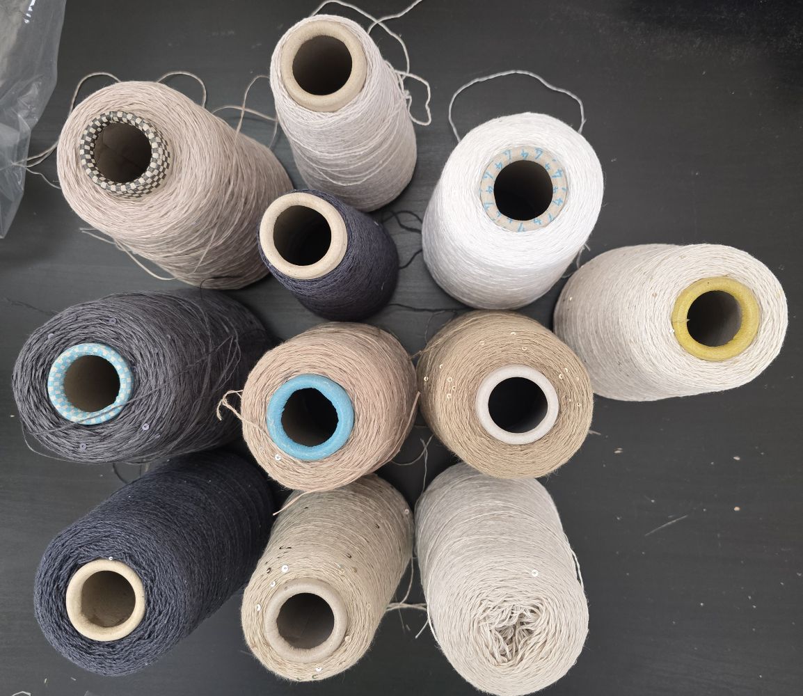 1.9 kg pack of DESERT DIAMANTE yarn with sequins