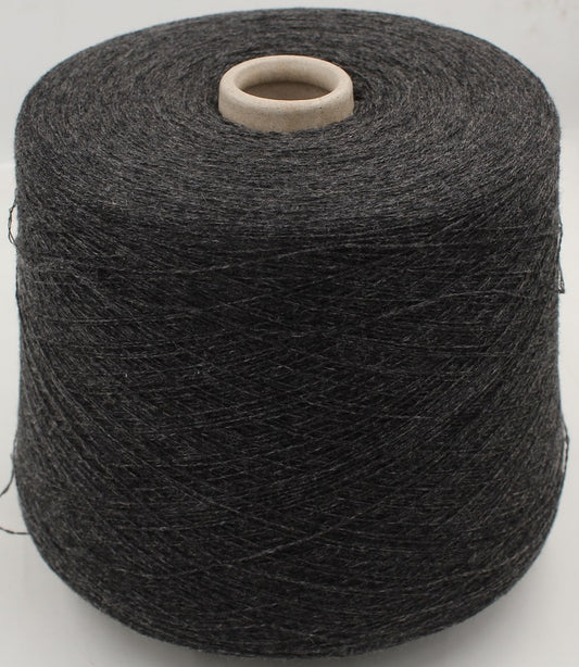 2/28 100% cashmere dark grey cones 570 gr