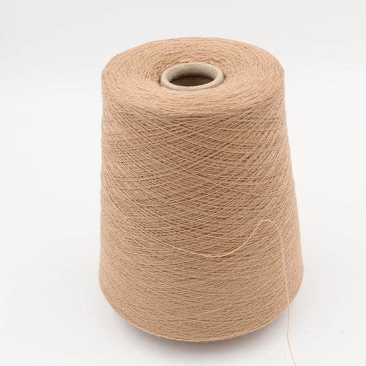 2/28 70% extrafine merino 30% cashmere camel color cone 610 gr