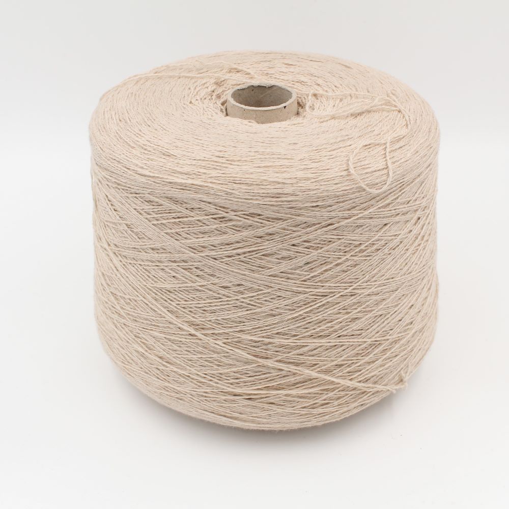 2/13 100% Cashmere riciclato colore naturale rocche 490 gr