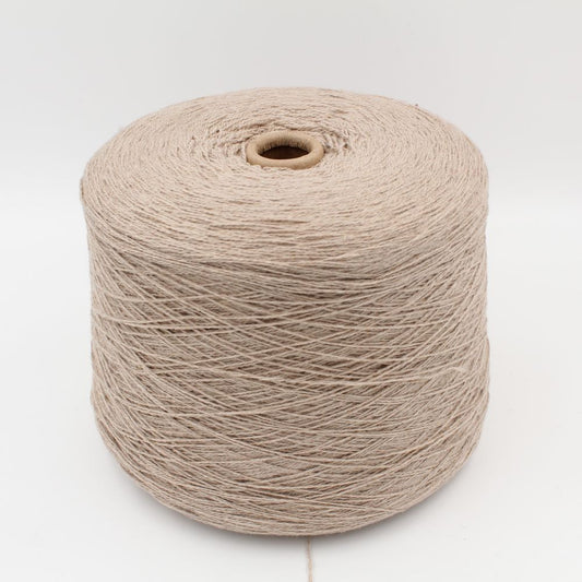 2/13 100% cashmere riciclato colore brown naturale rocche 500 gr