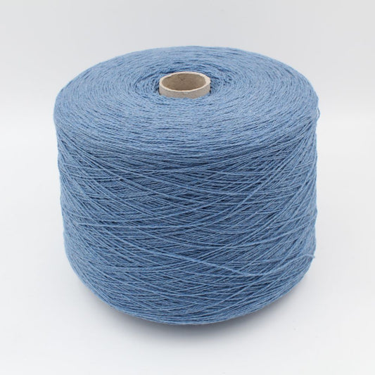 2/13 100% Recycled Cashmere light denim color 500 gr cones