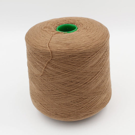 FANTASTIQUE superfine merino yarn 14 micron nm 2/28 camel color cones 540 gr