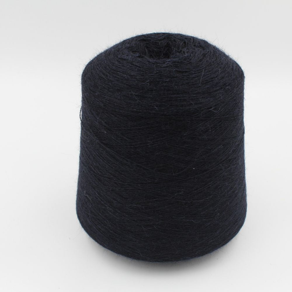 100% Baby Alpaca Yarn 2/16 Blue cones 420 gr