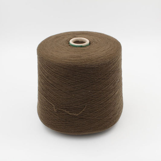 Filato 2/27 100% Cashmere per macchina 12 colore loden rocca 490 gr