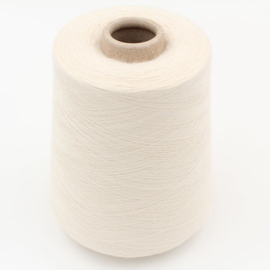 Yarn Cashmere 100% nm. 2/50 white color cones 460 gr