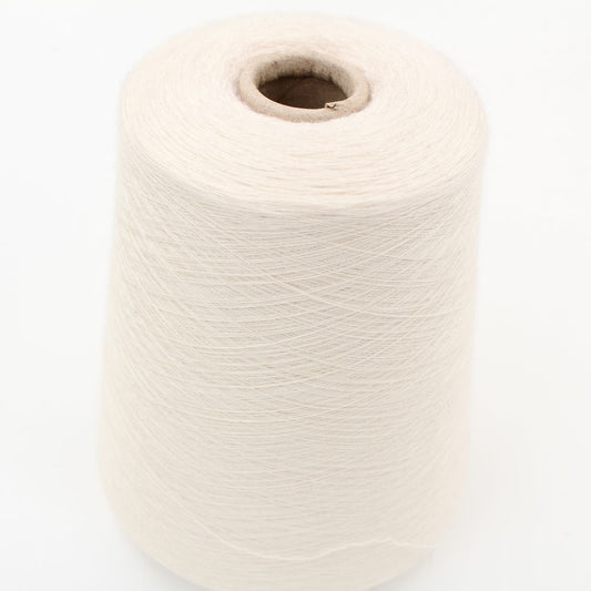 Yarn cashmere 95% merino 5% nm 2/60 combed natural color cone 730 gr