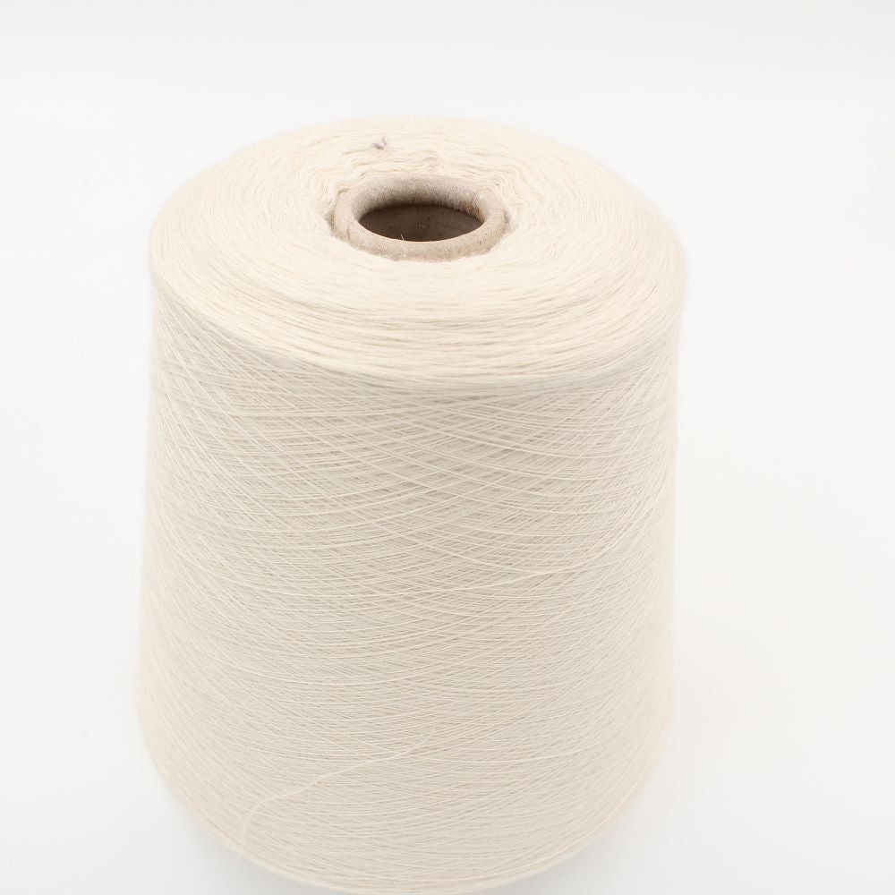 Filato Cashmere 100% nm. 2/50 colore bianco naturale rocche 460 gr