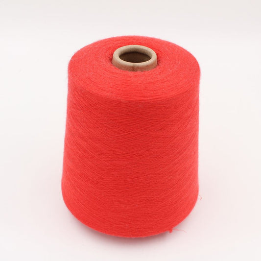 JUMPING yarn 93% cashmere 7% polyamide nm 2/80 combed orange cone 400 gr