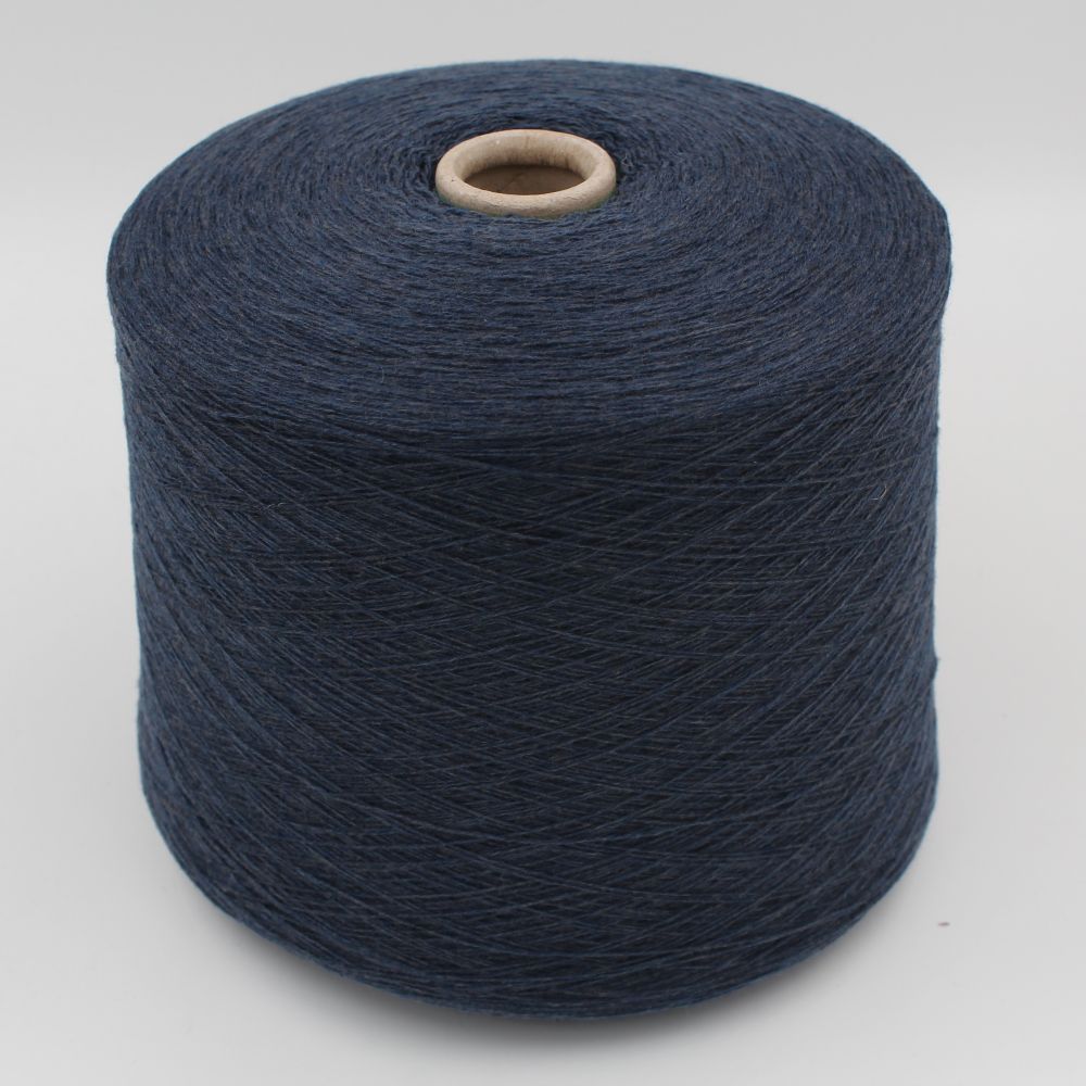 Filato cashmere 100% superior nm 2/26 colore jeans rocche 500 gr