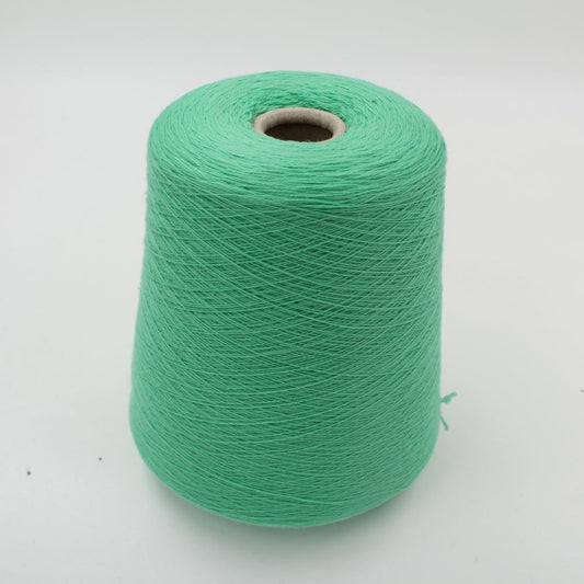 FANTASTIQUE superfine merino yarn 14 micron nm 2/28 green color cones 580 gr