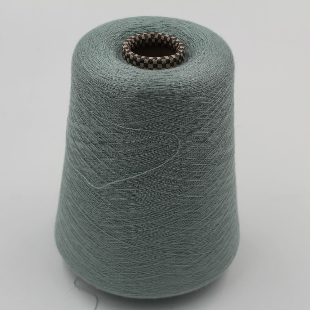 JAIPUR Yarn cashmere 70% silk 30% nm 2/56 worsted sage color cones 530 gr