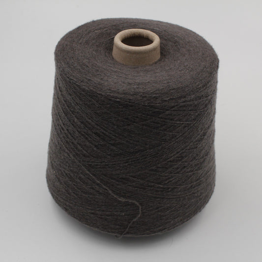 ALLLIGHTLONG Filato merinos 45% cashmere 45% poliammide 10% nm. 11800 colore marrone scuro rocche 550gr