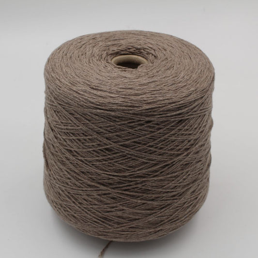 RECORD Yarn cashmere 97% merino 3% nm. 5/12 dark brown color cones 500gr