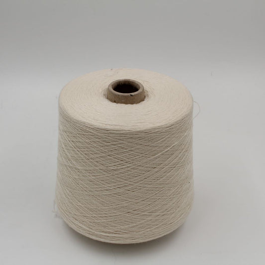 FONDUE 52% merino 37% cashmere 11% PVM nm 18000 white color cones 640 gr