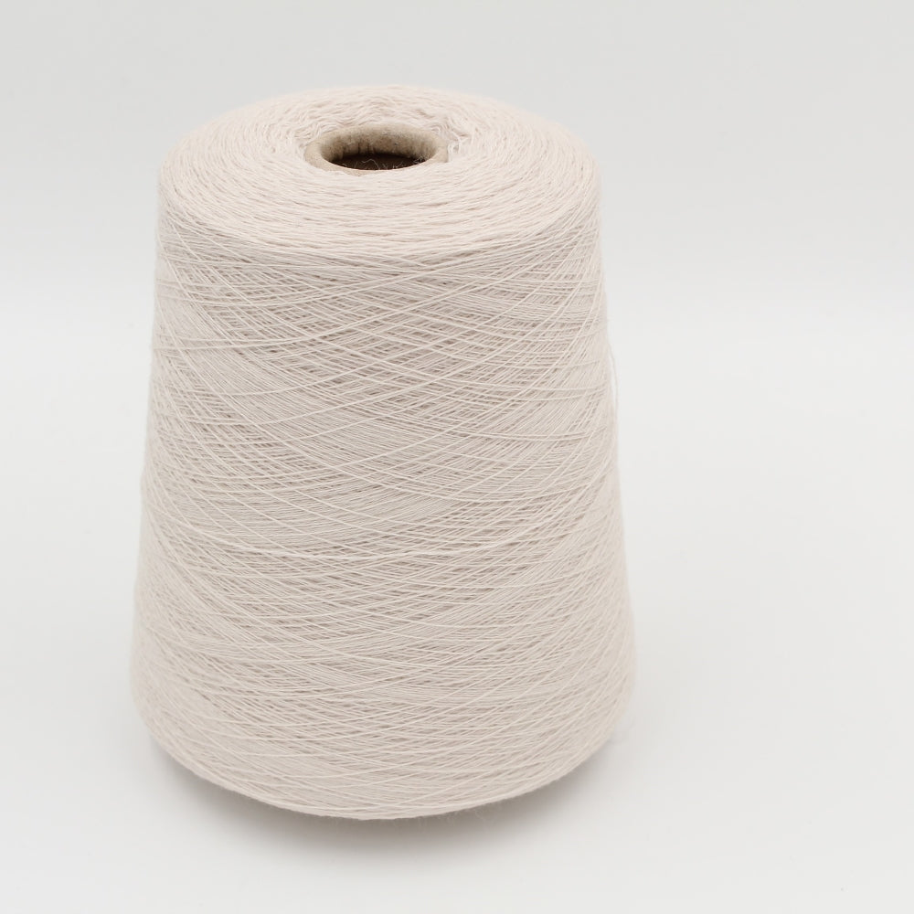 Filato Nm. 2/28 70% merino extrafine 30% cashmere colore silver rocca 540gr