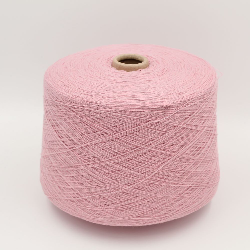 NINETYFIVE 95% Cashmere 5% Merino nm 2/14 pink color cones 530gr