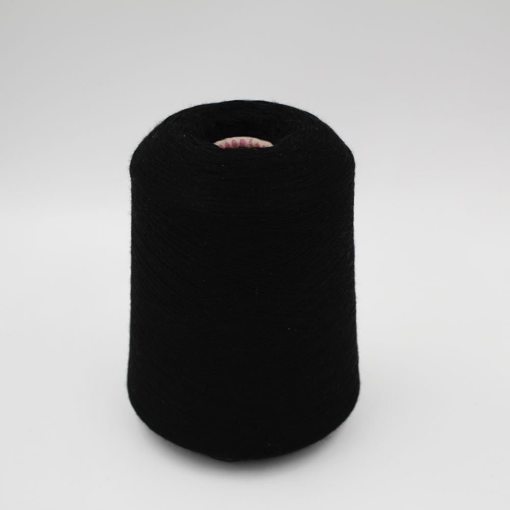 PRESTIGE 100% Extrafine Merino nm 2/60 black color cones 740gr