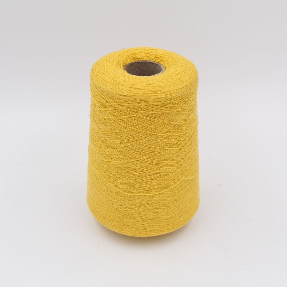 Yarn Nm. 2/28 70% extrafine merino 30% cashmere yellow cone 400gr
