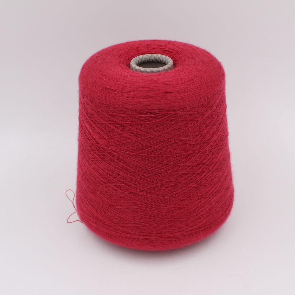 JAIPUR Yarn cashmere 70% silk 30% nm 2/56 combed pink color cones 460 gr