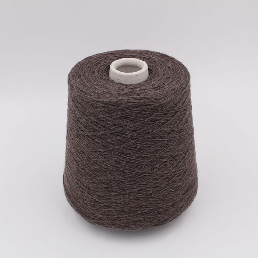 Cashmere 100% nm 2/14 colore dark brown rocche 650 gr