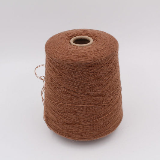 2/28 70% extrafine merino 30% cashmere color brown cone 570 gr